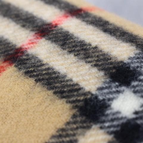 ◇Burberry チェック柄 マフラー2本 100%ラムウール ノバチェック