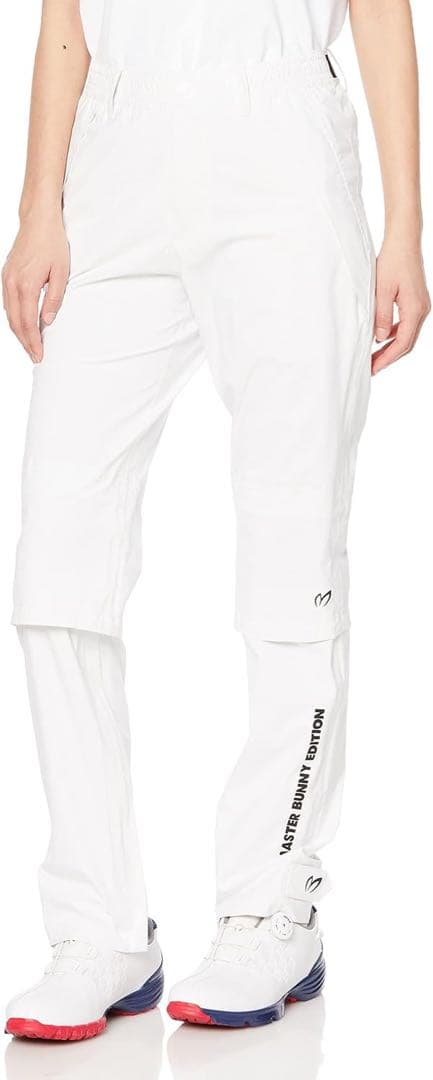 新品 パーリーゲイツ マスターバニー レインウェア セットアップ ホワイト 2