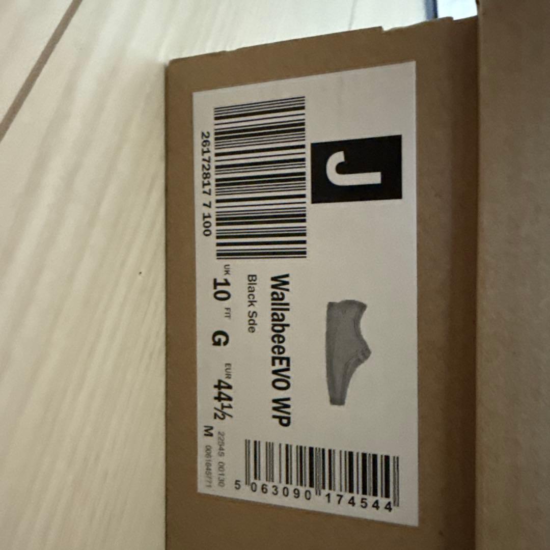 Clarks ブラック スエード モカシン