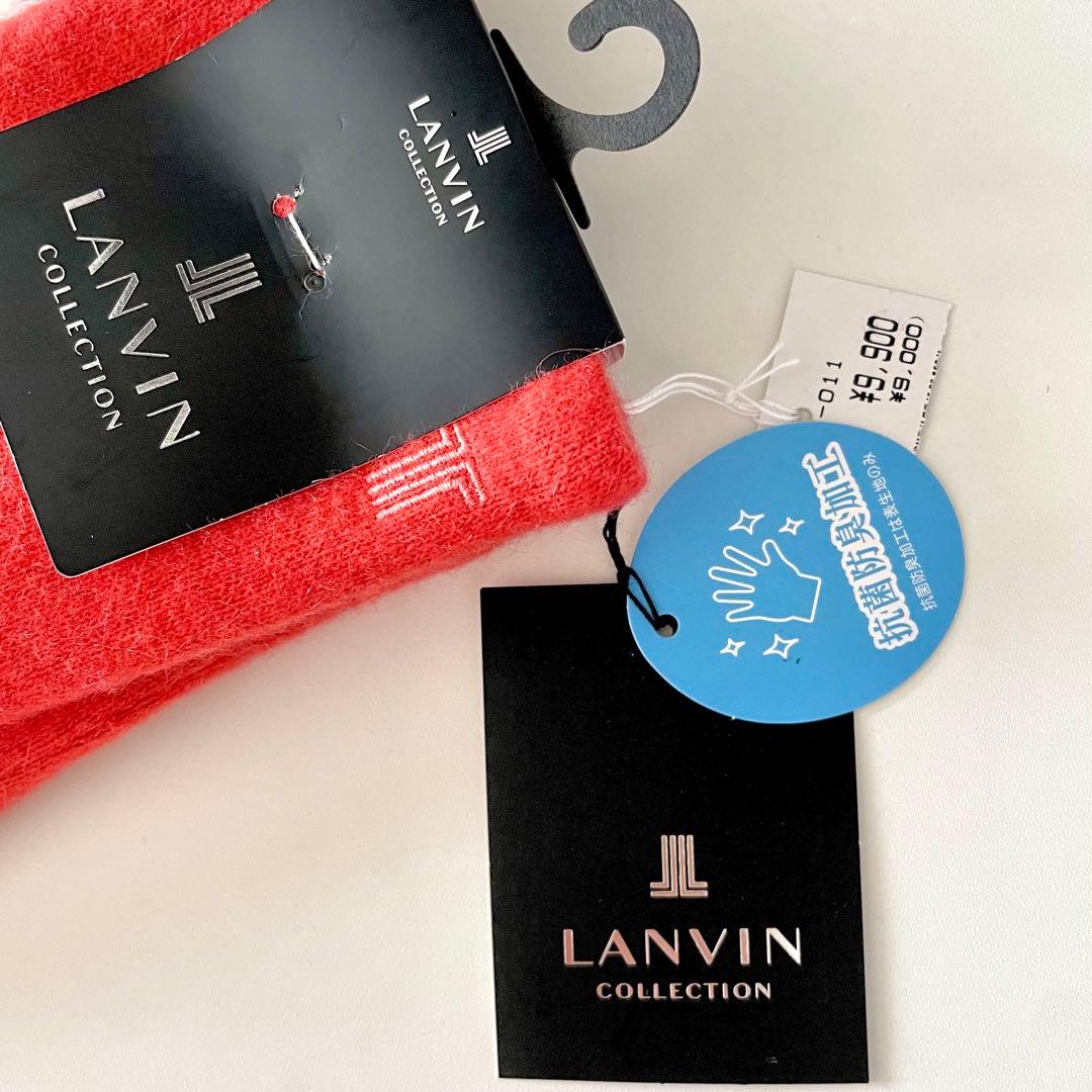 新品★LANVIN COLLECTION ランバン 手袋 カシミヤ100%