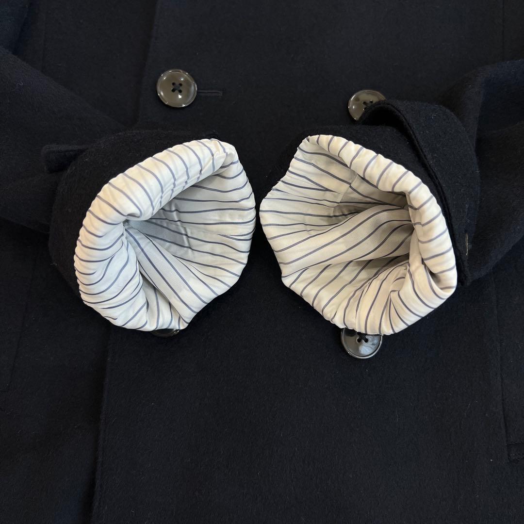 美品✨ トゥモローランド　ピルグリム　チェスターコート　カシミア ネイビー　48