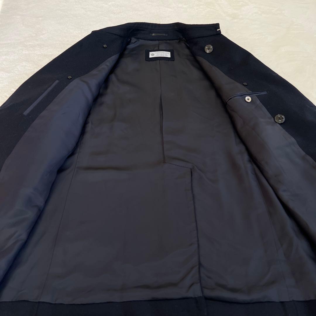 美品✨ トゥモローランド　ピルグリム　チェスターコート　カシミア ネイビー　48