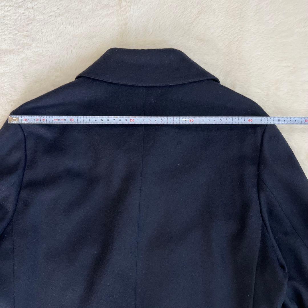 美品✨ トゥモローランド　ピルグリム　チェスターコート　カシミア ネイビー　48