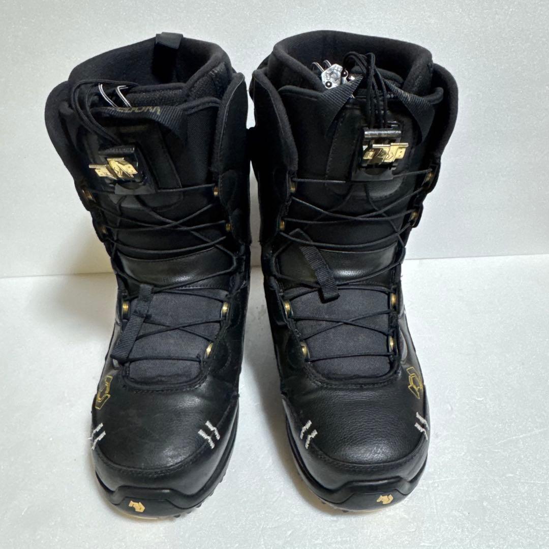 27.5cm スノーボードブーツ 黒色ブラック 初心者格安処分
