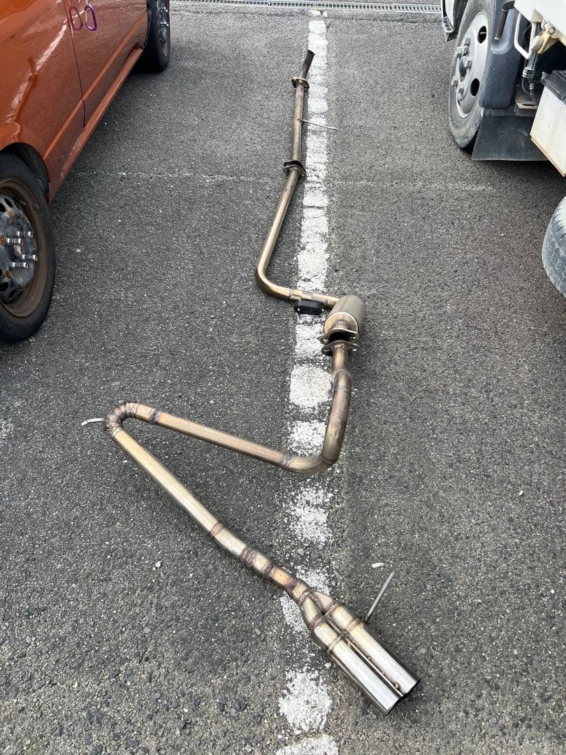 Iさん専用L700ミラ　ダイハツ　ワンオフ　マフラー