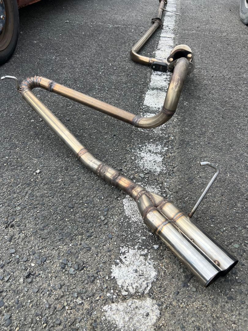 Iさん専用L700ミラ　ダイハツ　ワンオフ　マフラー
