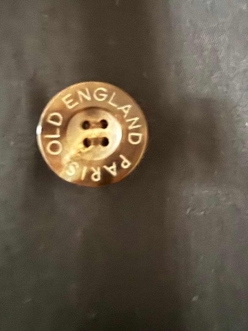 大大特価！近年　超美品 オールドイングランド ギャバジントレンチコート ネイビー