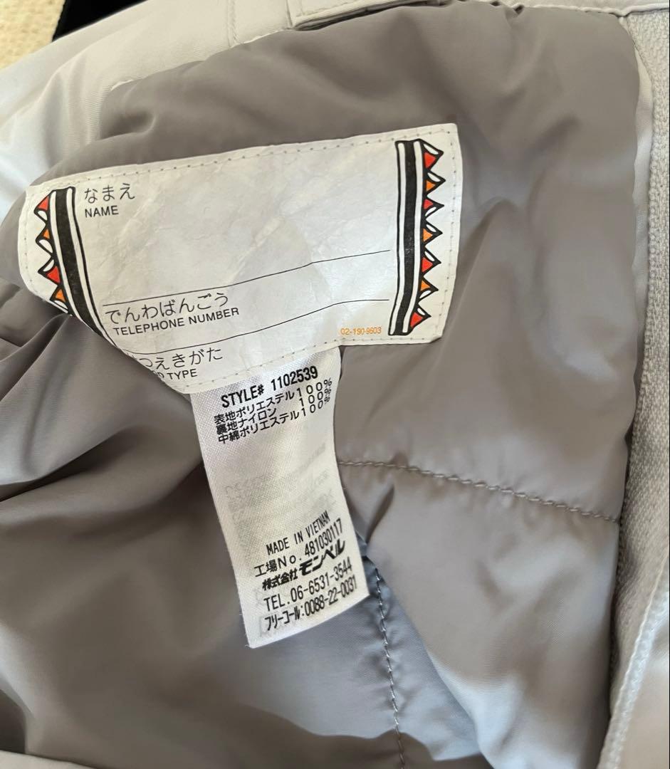 mont-bell モンベル スキーウェア 上下セット 140