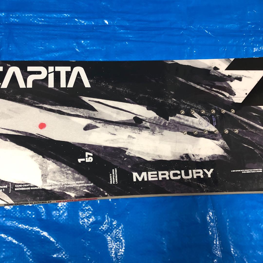 capita mercury 157 スノーボード hps navigator並