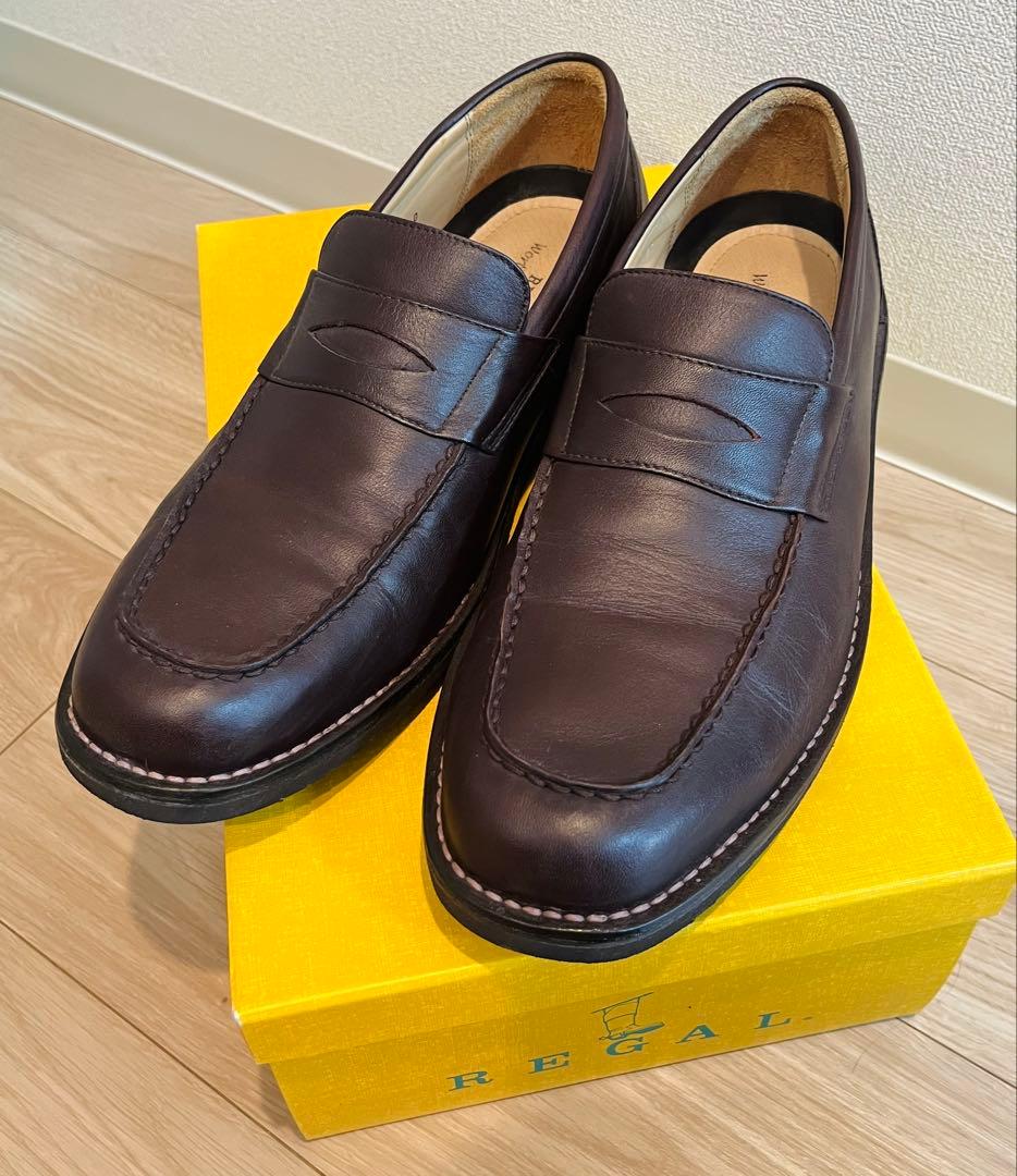 【新品】REGAL ローファー　ダークブラウン　Worth collection
