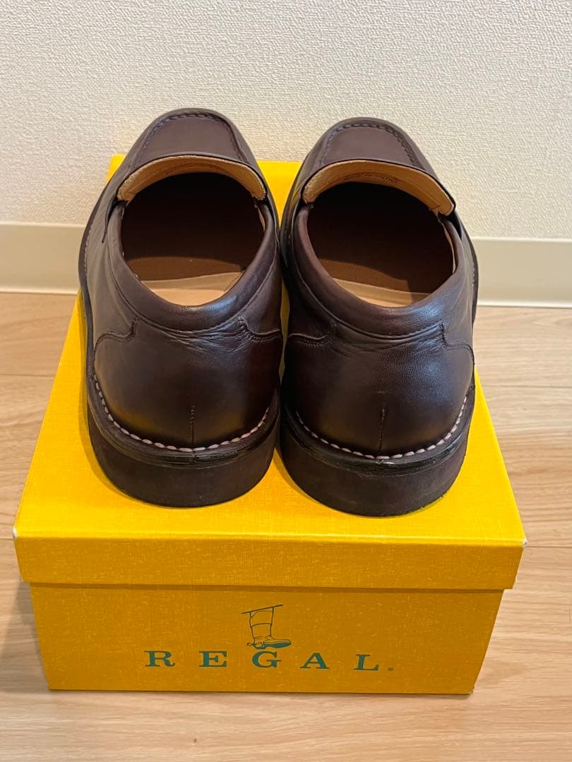 【新品】REGAL ローファー　ダークブラウン　Worth collection