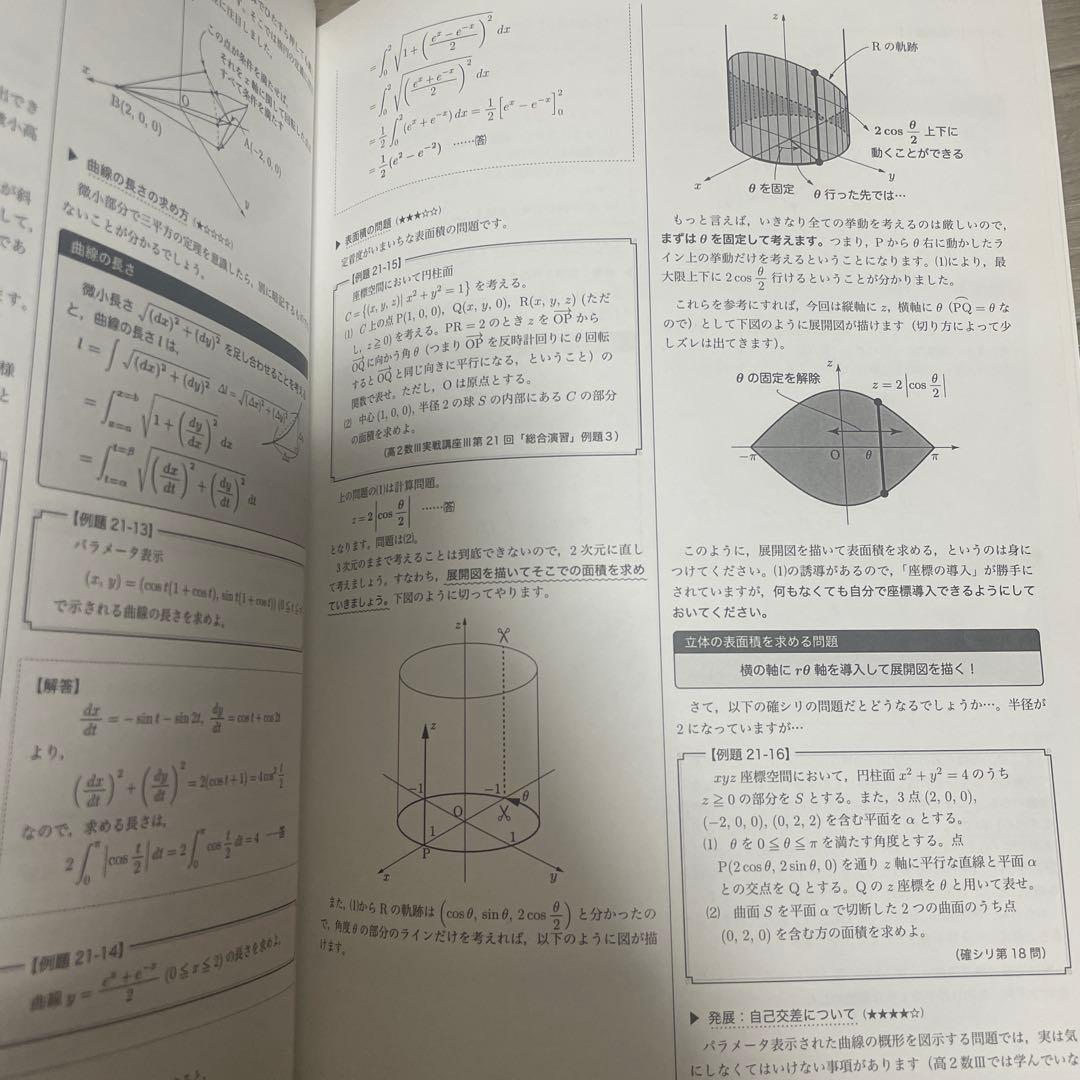 鉄緑会　入試数学鉄則集 数III 存在条件 論理
