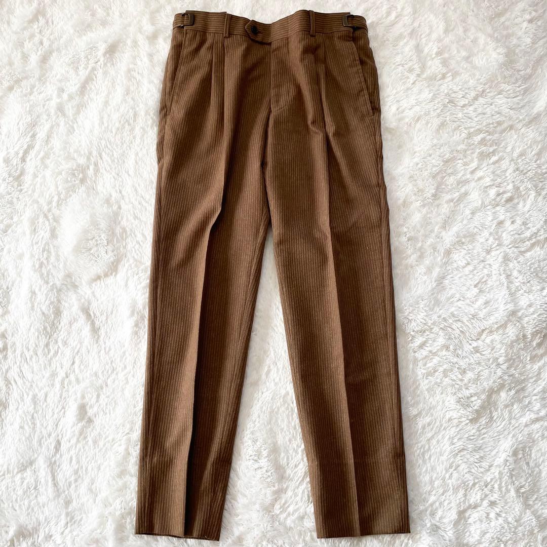 【極美品】スーツセレクト マルゾット ダブル セットアップ ブラウン Mサイズ