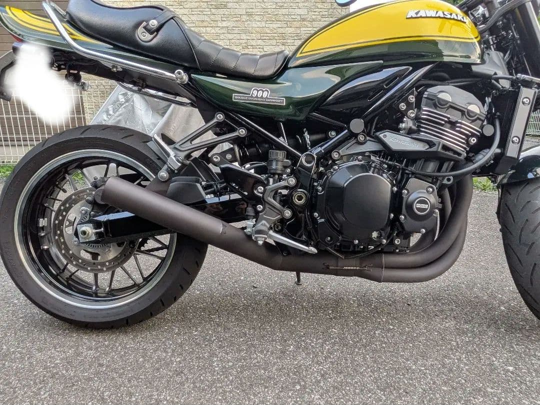 ショート管 マフラー　z900rs　K-ファクトリー　Z900RS