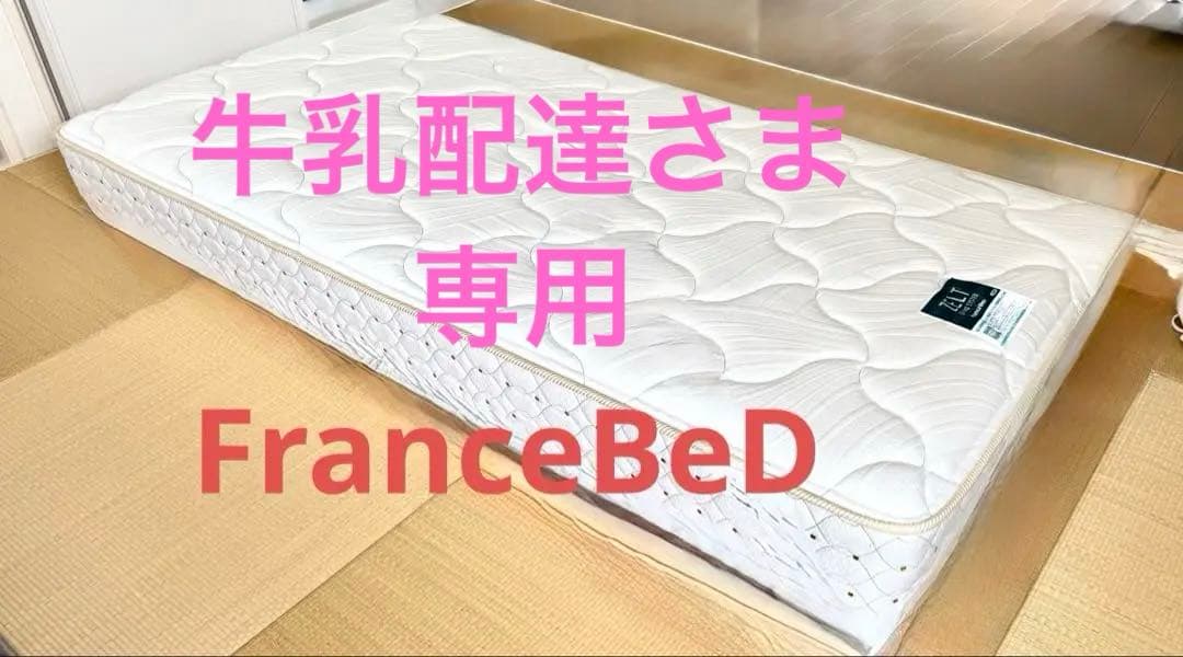 FranceBeD シングルベッド（ZELTマットレス）