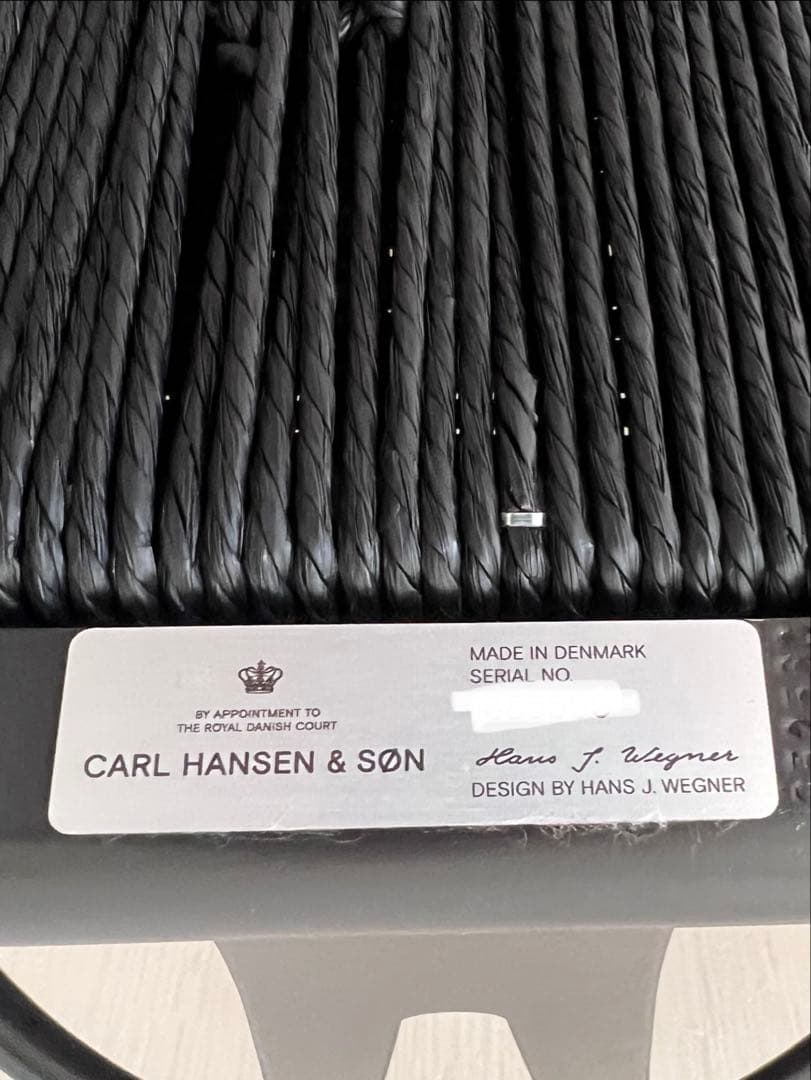 ブラックフライデー限定ユーカリブラックYチェアカールハンセン＆サン CH24