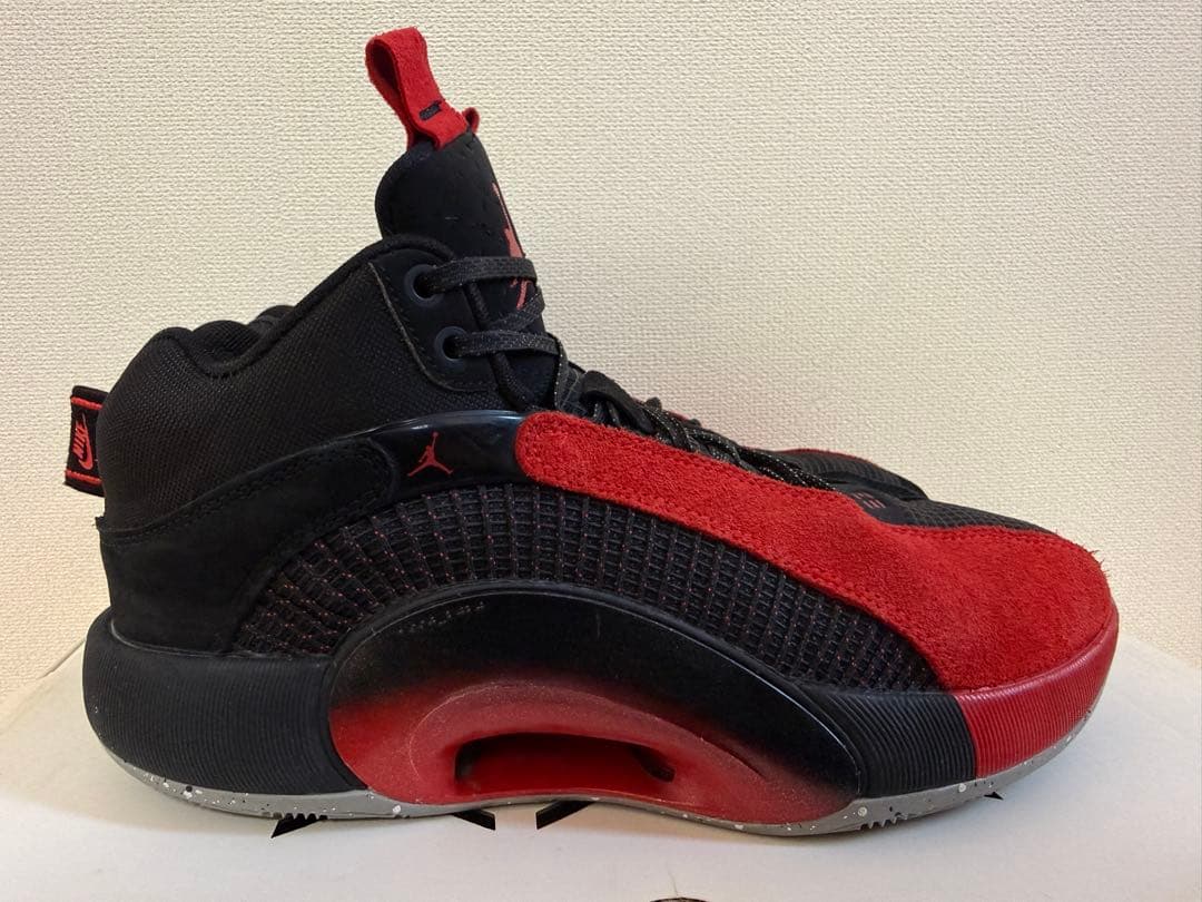 エアジョーダン 35ブラック/レッド 八村モデル