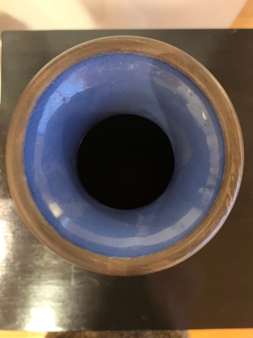 美品／堆朱の彫刻花瓶 /中国骨董/週末限定セール