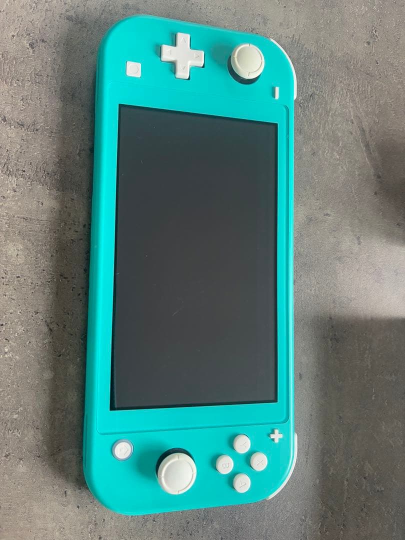 Nintendo Switch Lite ターコイズ 本体　アダプター、箱付き