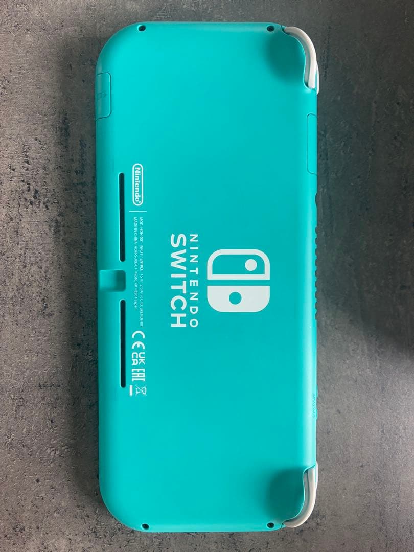 Nintendo Switch Lite ターコイズ 本体　アダプター、箱付き