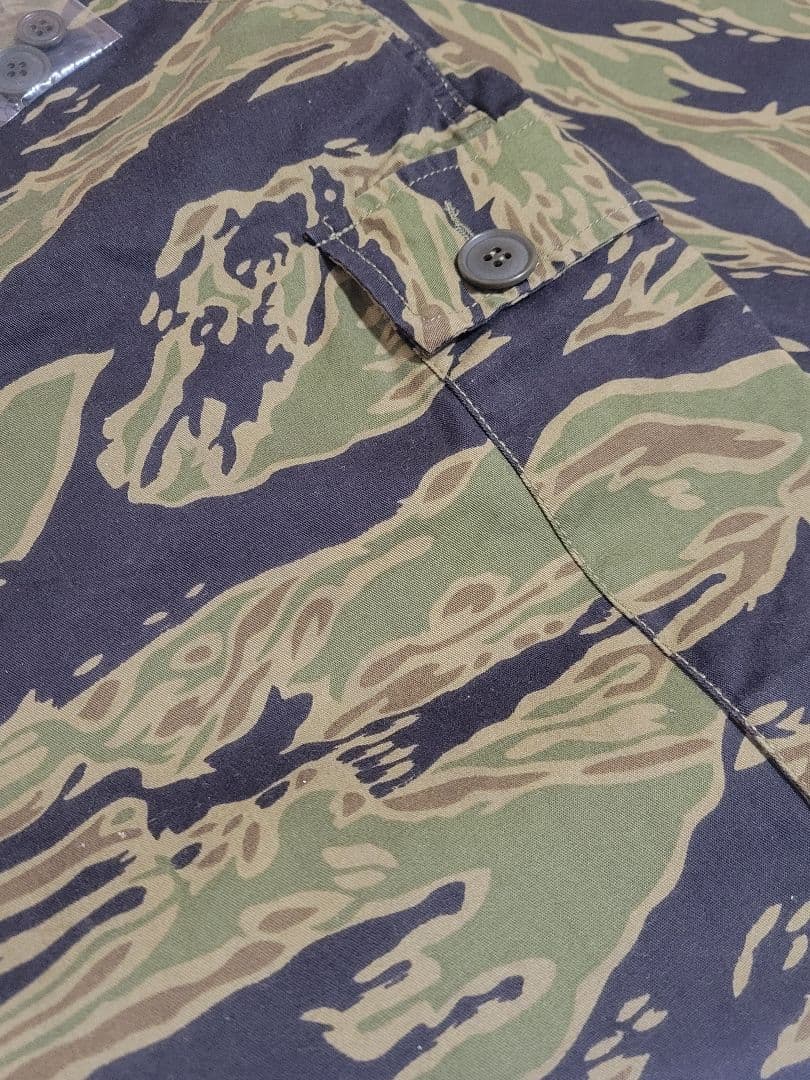 WAIPER.inc 米軍 タイガーストライプ カモ カーゴ トラウザー L