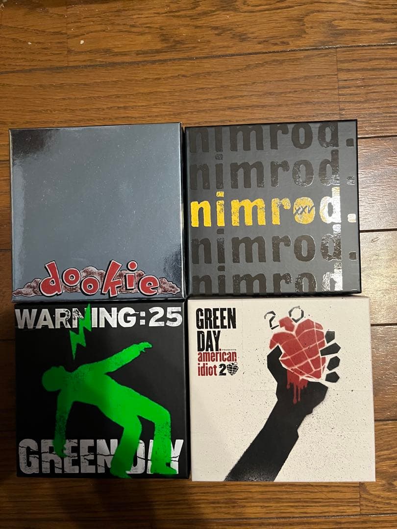 Green Day CD box set 4枚　セット　レア　美品　新品同様
