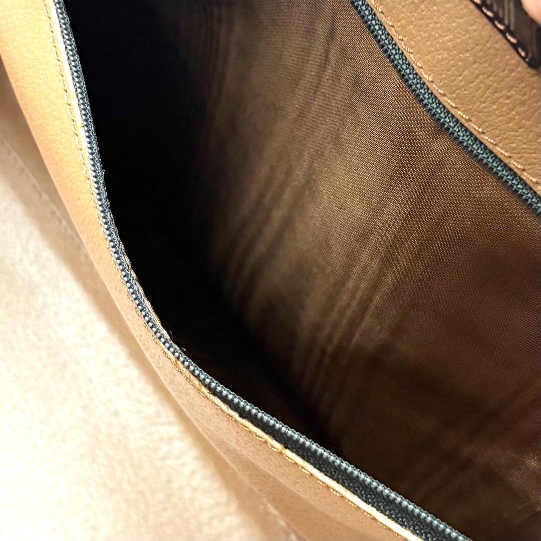 【極美品】ダンヒル ボストンバッグ 大容量 レザー ロゴ型押し ダークブラウン