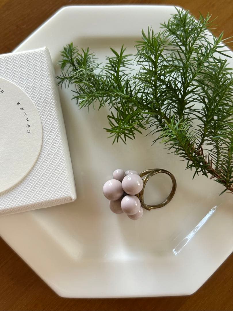 オカベマキコ　☆ しゃぼんリング