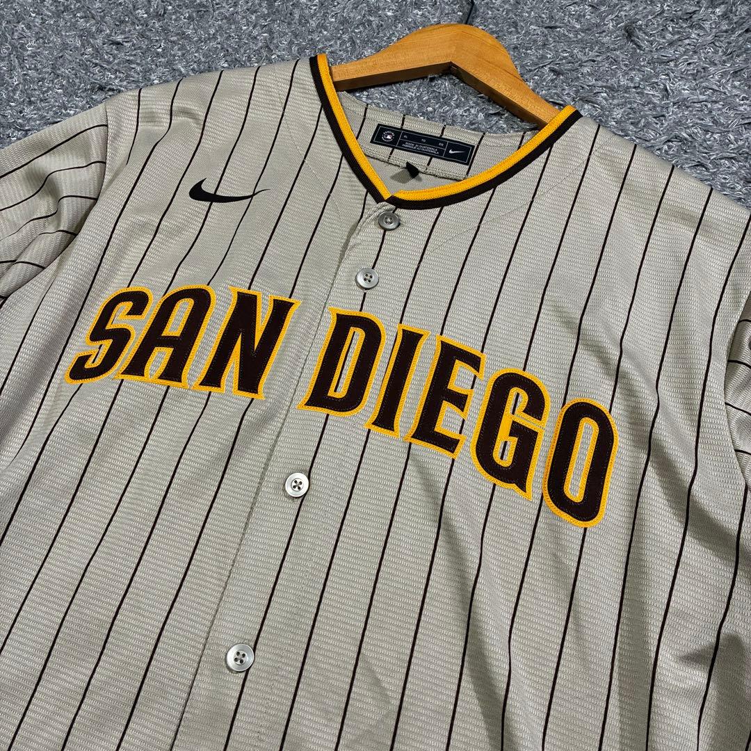 【美品】NIKE パドレス ダルビッシュ #11 レプリカ XL 限定色 タン