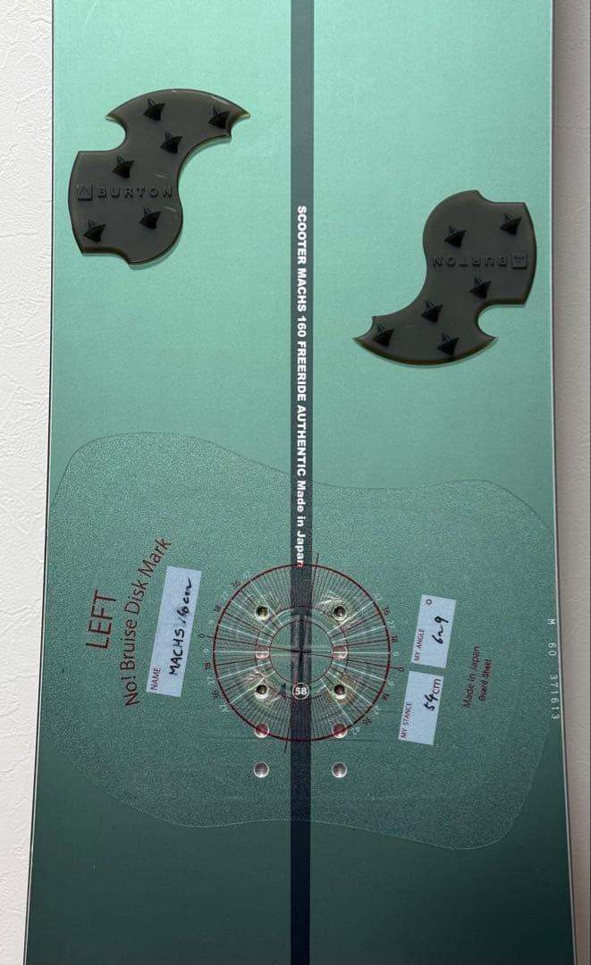 スノーボード Scooter MACHS 160cm