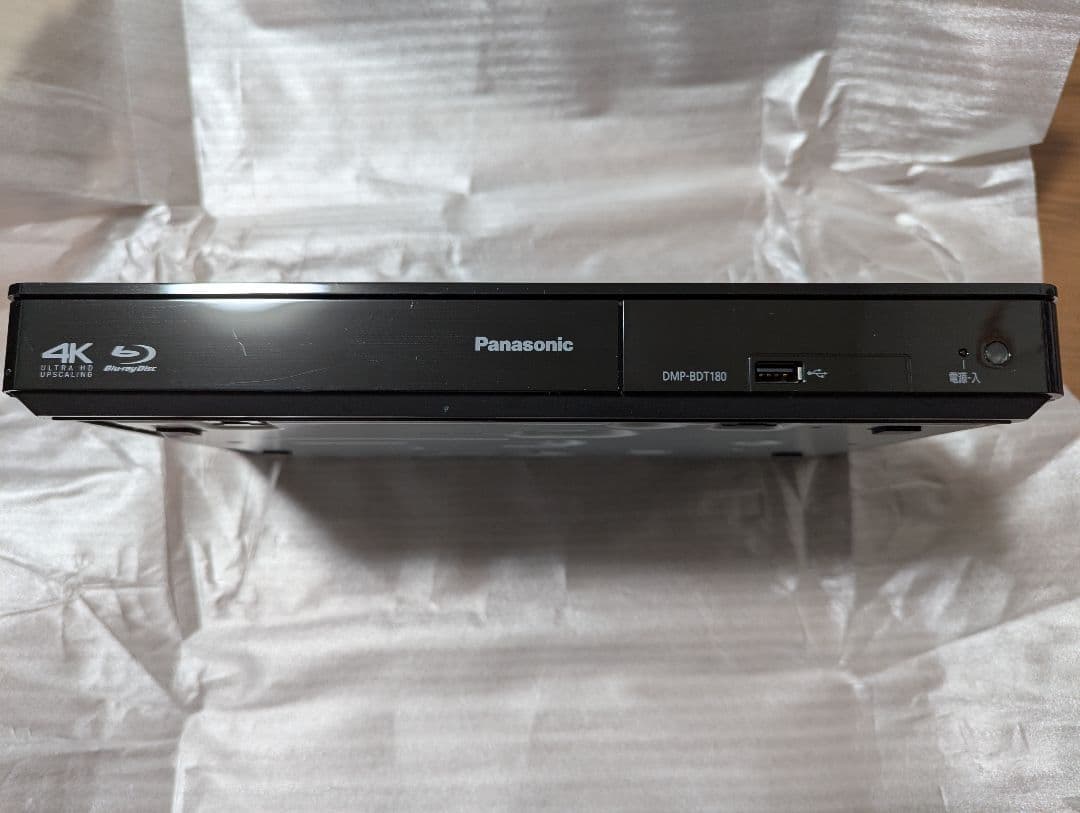 Panasonic DMP-BDT180 4K ブルーレイプレーヤー