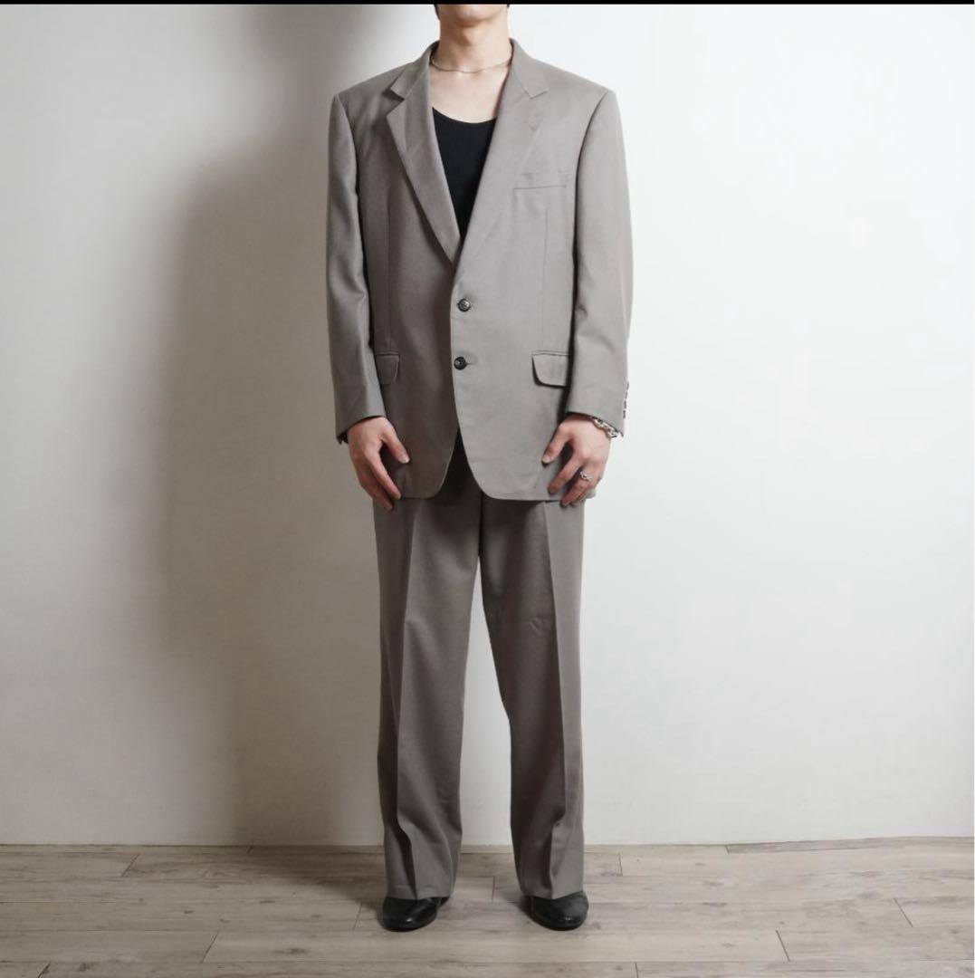 希少 GIVENCHY シングルウールセットアップスーツベージュ/FW357