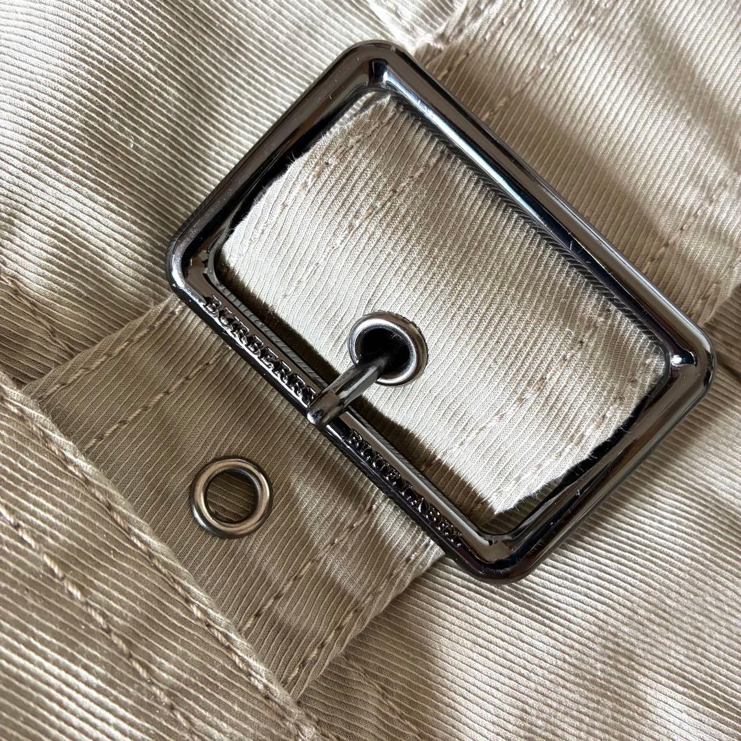 バーバリーブルーレーベル　ジャケット　ショートトレンチ　ホース刺繍　ベルト付き