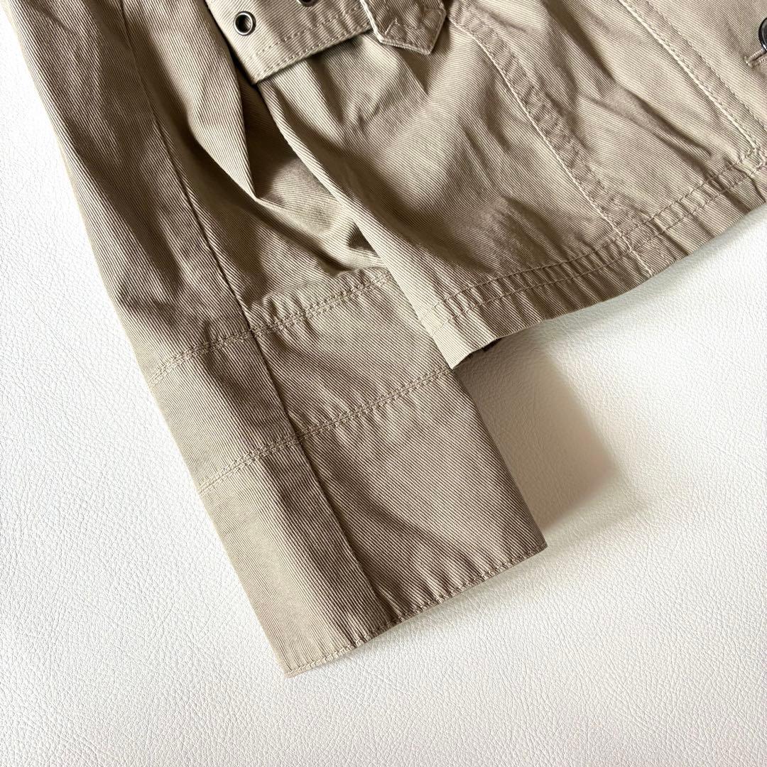 バーバリーブルーレーベル　ジャケット　ショートトレンチ　ホース刺繍　ベルト付き