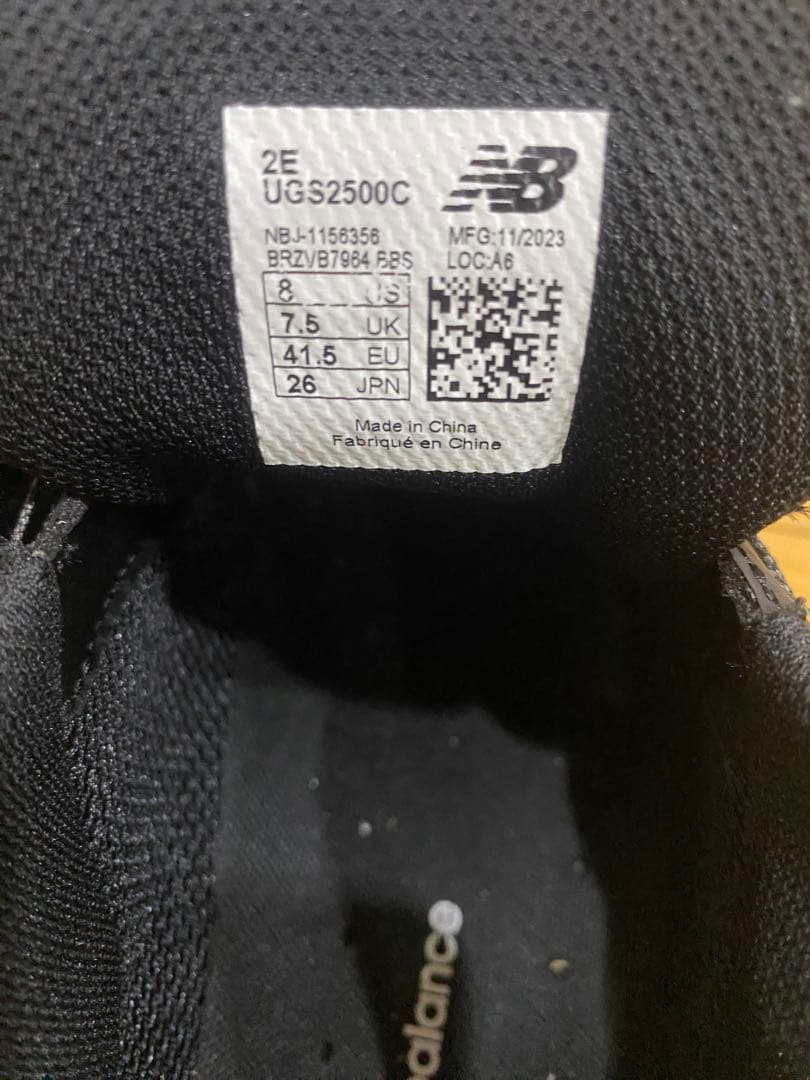 ニューバランス new balance ゴルフシューズ　UGS2500C 26