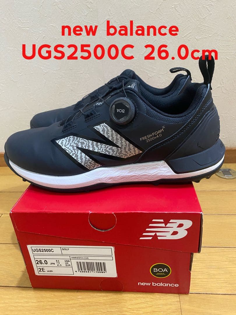 ニューバランス new balance ゴルフシューズ　UGS2500C 26