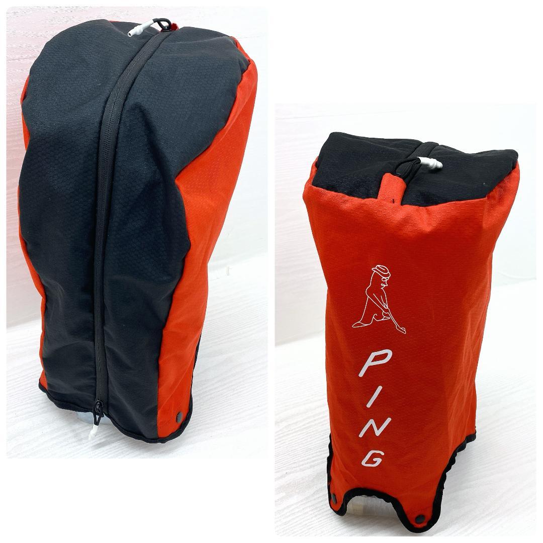 【美品‼】 PING CB-P2305 ヘザー キャディバッグ ゴルフ