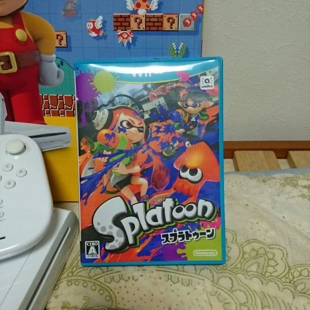 交渉有 WIiU スーパーマリオメーカーセット スプラトゥーン LANアダプタ