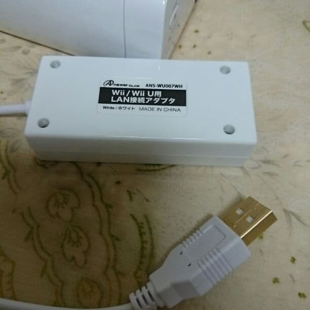 交渉有 WIiU スーパーマリオメーカーセット スプラトゥーン LANアダプタ