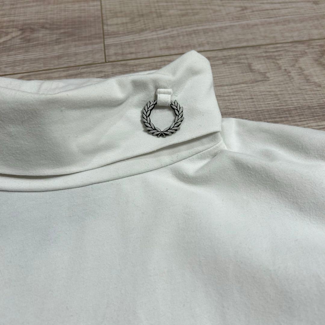 ラフシモンズ フレッドペリー タートルネック XL ホワイト