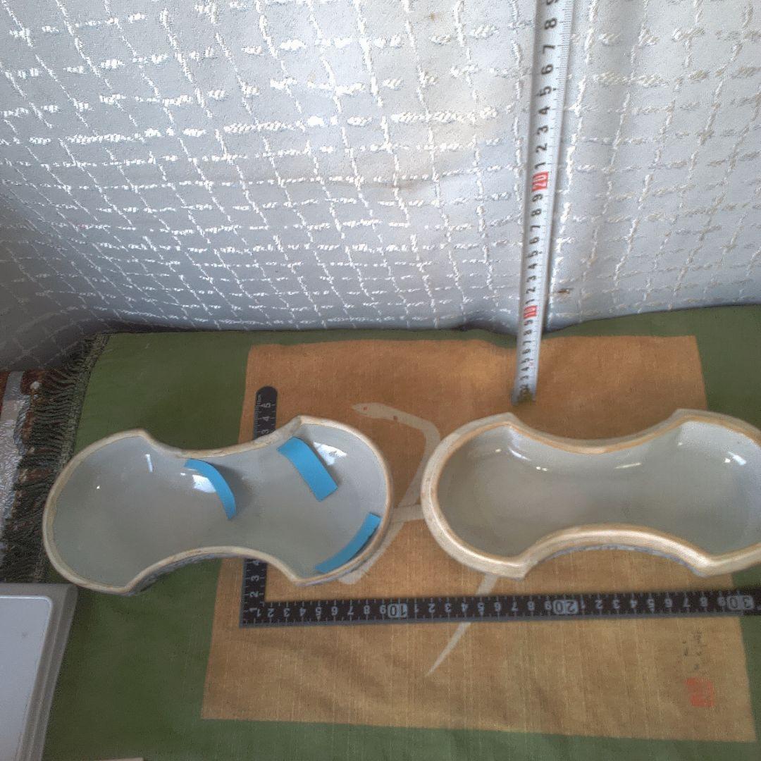 中国美術 陶器製 なおし ニューあります骨董 アンティーク