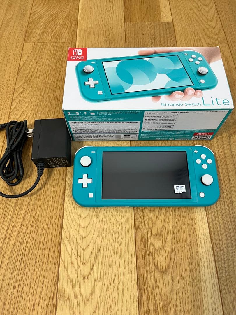 Nintendo Switch Lite ターコイズ MicroSDカード付き