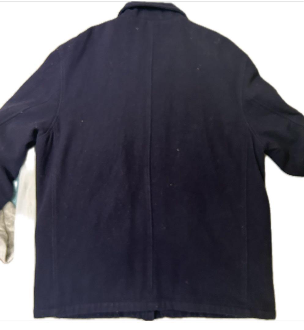 90’s ポロ ラルフローレン ウールジャケット ネイビー XL