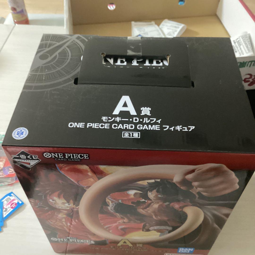 最安値 ワンピースカード 一番くじ A賞 ルフィ フィギュア