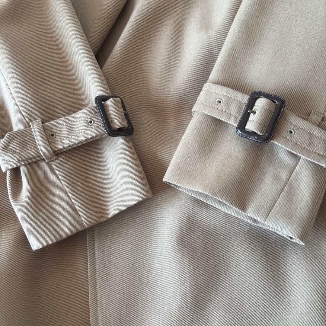 【美品】23区　ノーボタントレンチコート