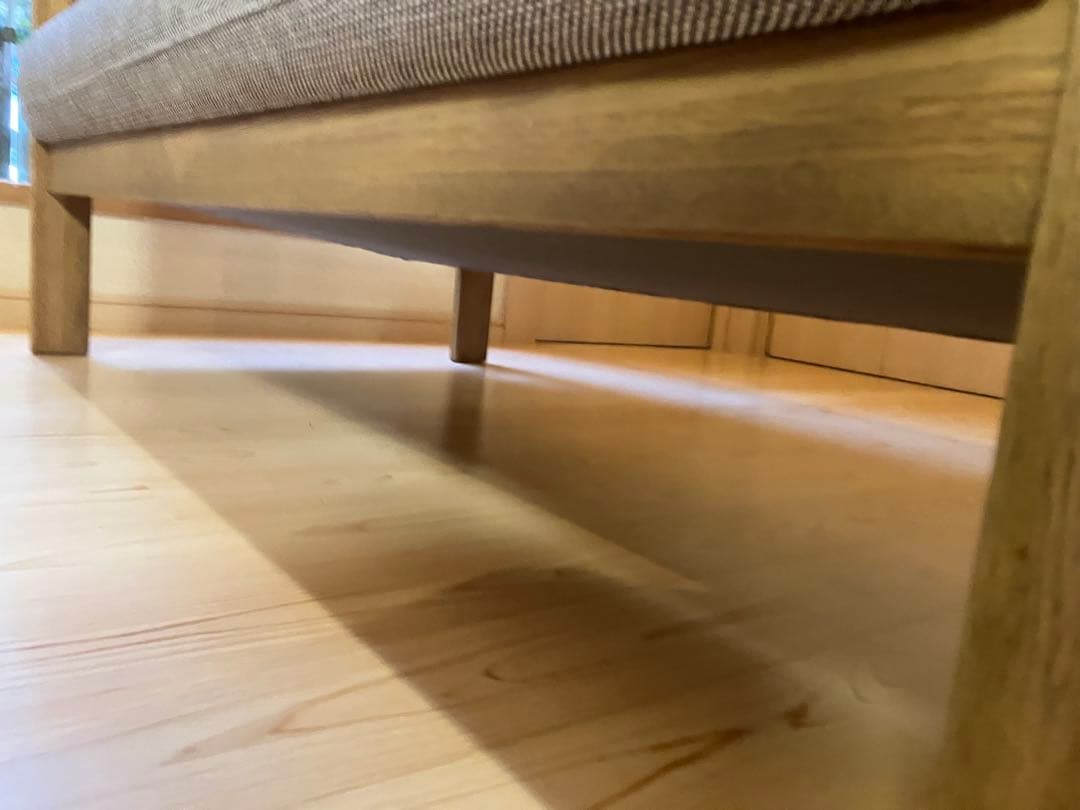 カリモク　ソファ　チターノ　2シーター　無印　北欧　木製　ウニコ　参考価格14万