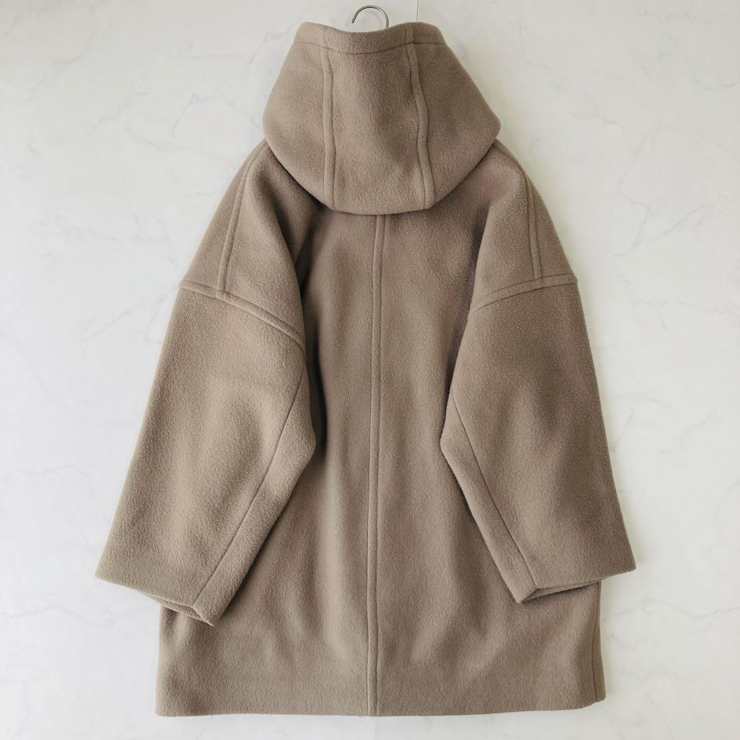 23AW✨ヴェルメイユパーイエナ　フードコートオーバーサイズ　モカベージュ