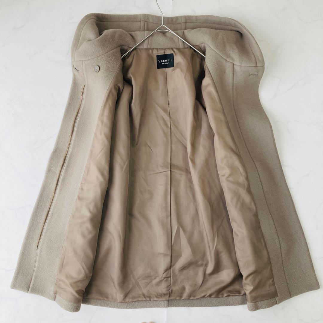 23AW✨ヴェルメイユパーイエナ　フードコートオーバーサイズ　モカベージュ