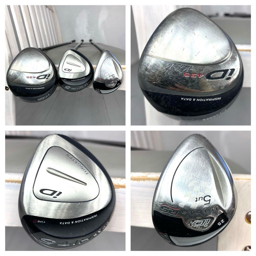 本格派 メンズゴルフクラブ 12本 フルセット ゴルフセット adidas