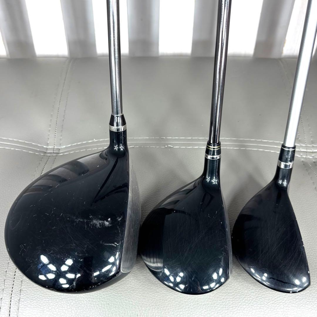 本格派 メンズゴルフクラブ 12本 フルセット ゴルフセット adidas